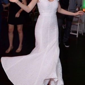 White dress- Worn for wedding
